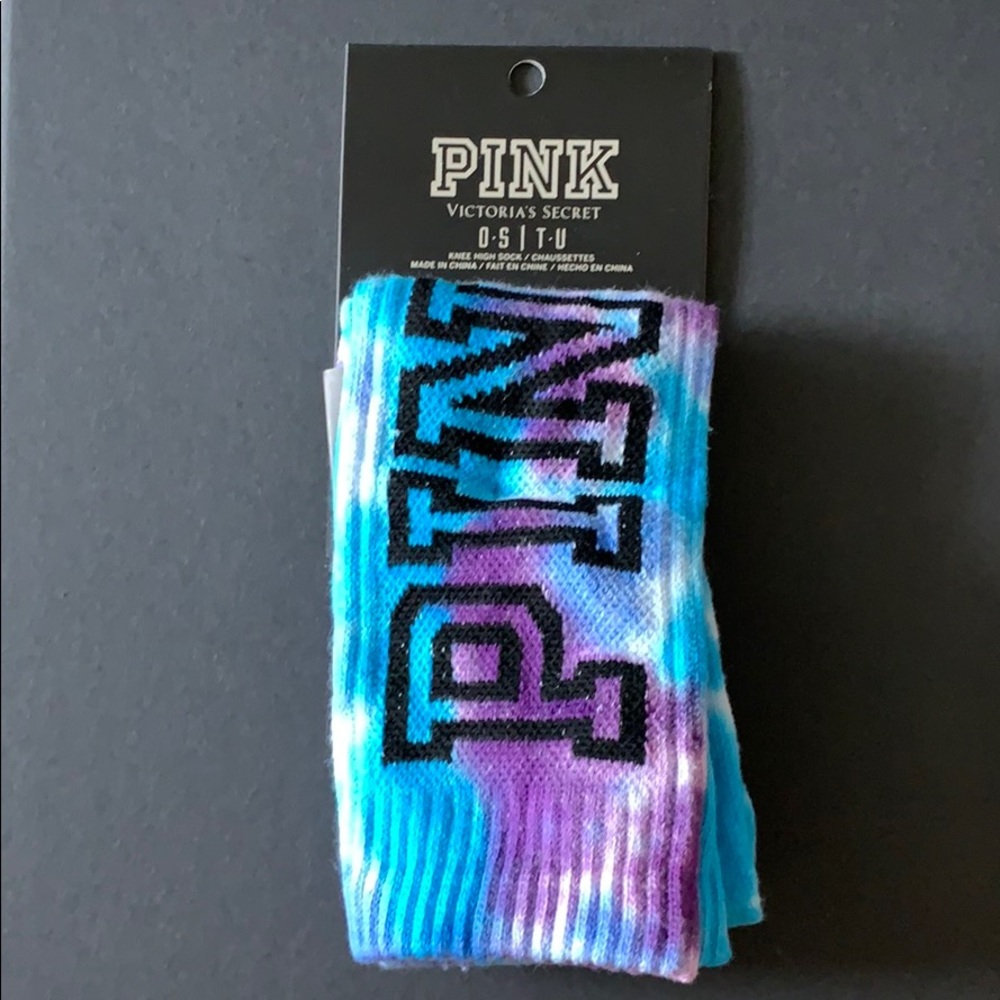 PINK Knee High Socks